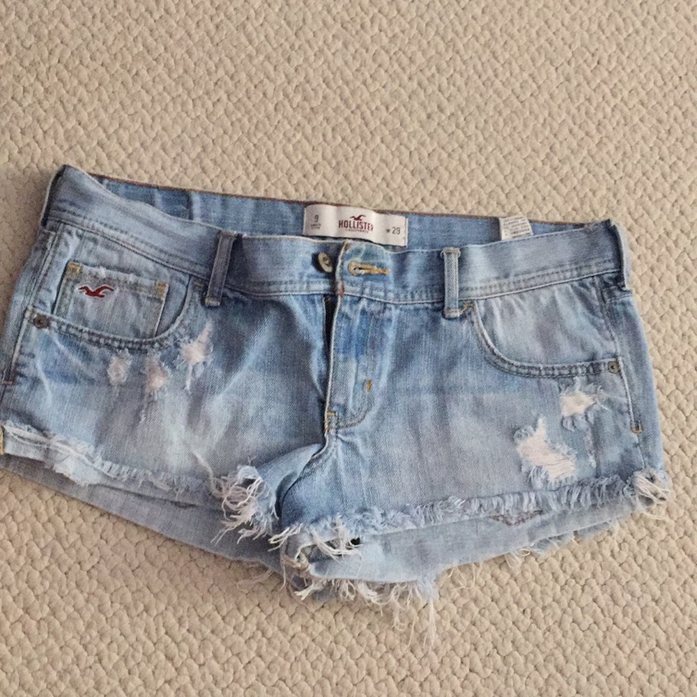 Cheeky jean shorts